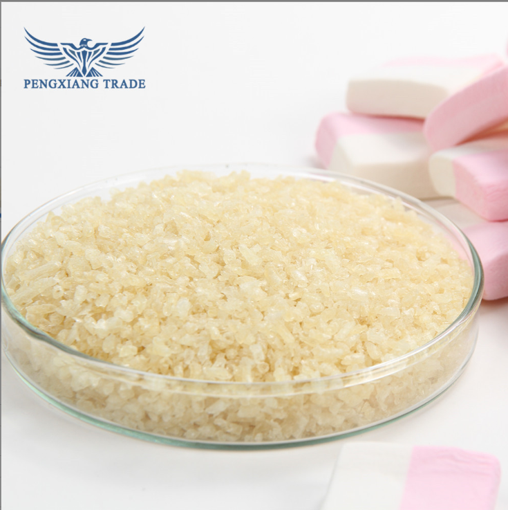 2024 Hot Selling Food Grade Gelatin Powder CAS 9000-70-8 Halal Gelatin 180 bloom 8 mesh
